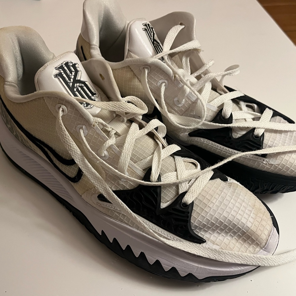 Nike White and Black Athletic Shoes
